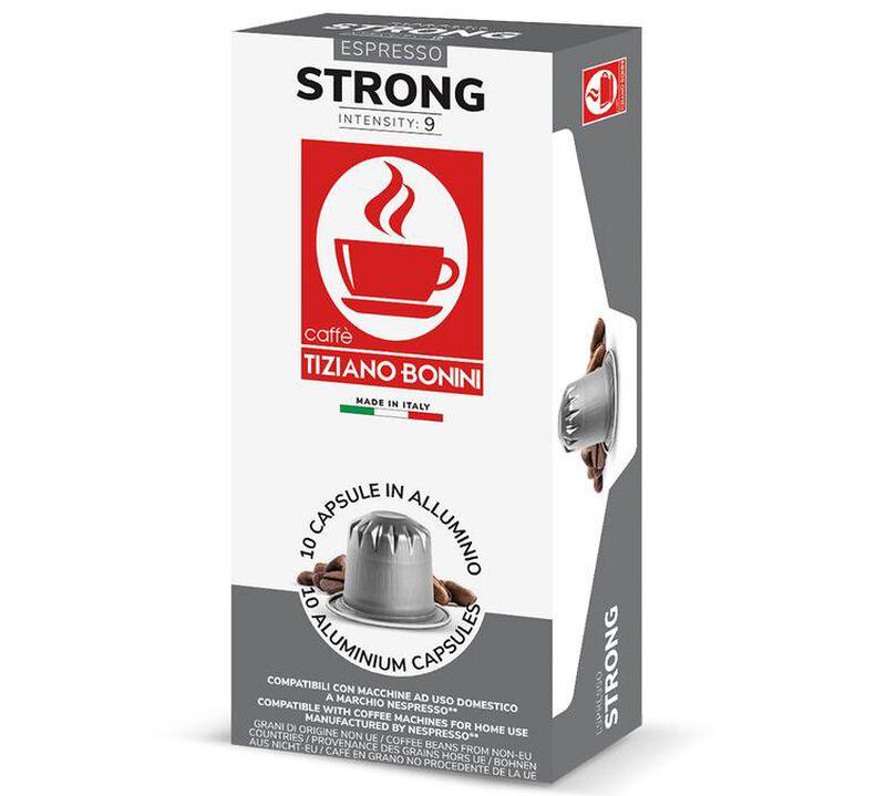 Bonini Nespresso* Original-compatible Pods Strong x 10 image number 0