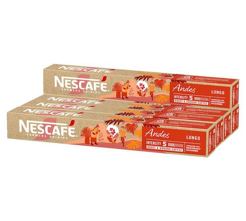 Nescaf&eacute; Farmers Origins Nespresso* Original-compatible Pods &ndash; Andes x 50