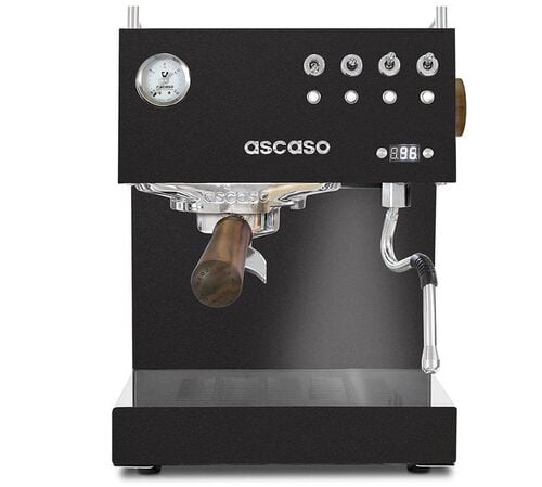 Machine expresso ASCASO Steel Uno PID Noire finition Bois