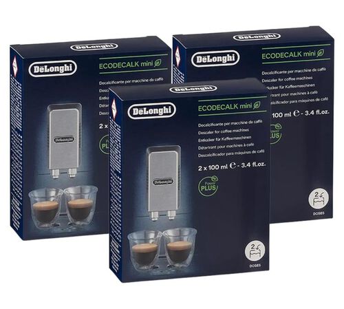 Delonghi EcoDecalk Eco-friendly Descaler DLSC200 100ml - Pack of 6