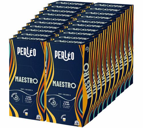 200 capsules compatibles Nespresso* Original Maestro - PERL&Eacute;O