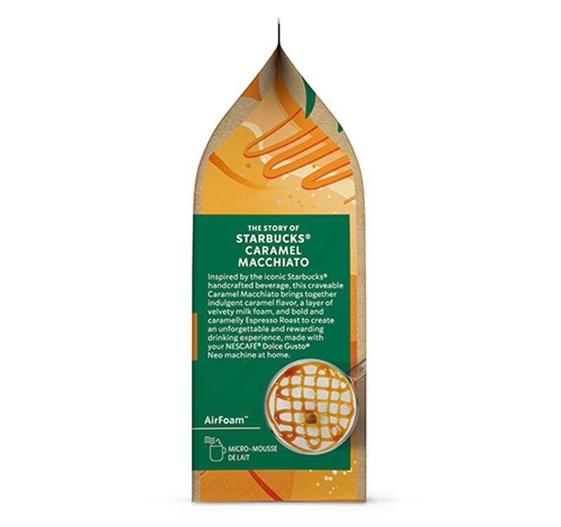 NEO Nescafe&reg; Dolce Gusto&reg; pods Starbucks Caramel Macchiato x 12 image number 2