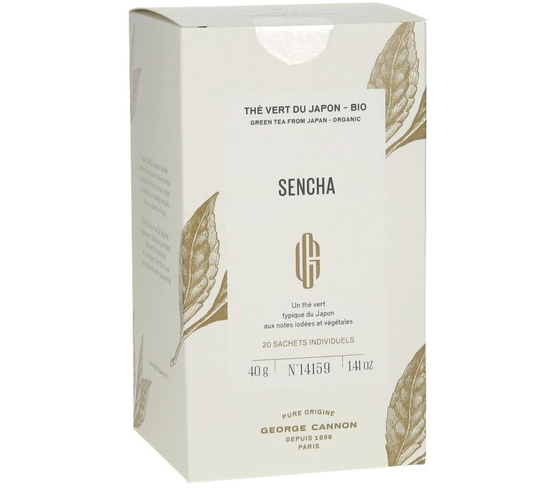 George Cannon - T&egrave; verde Sencha pure origin biologico - 20 bustine image number 0