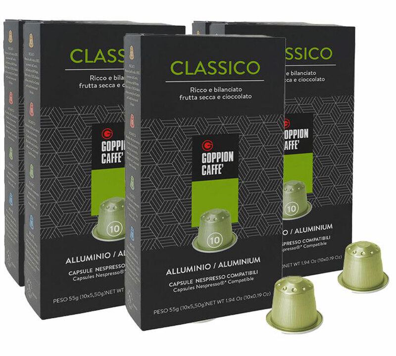 50 Nespresso* Original Compatible Capsules Classico &ndash; GOPPION image number 0