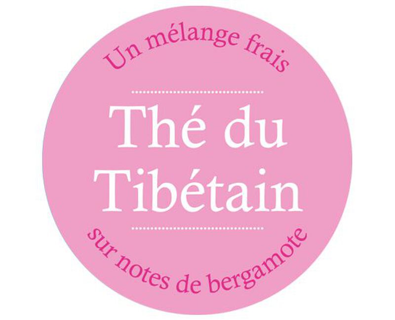 Th&eacute; Noir et Vert Th&eacute; du Tib&eacute;tain - Vrac 100 g - COMPTOIR FRAN&Ccedil;AIS DU TH&Eacute; image number 1