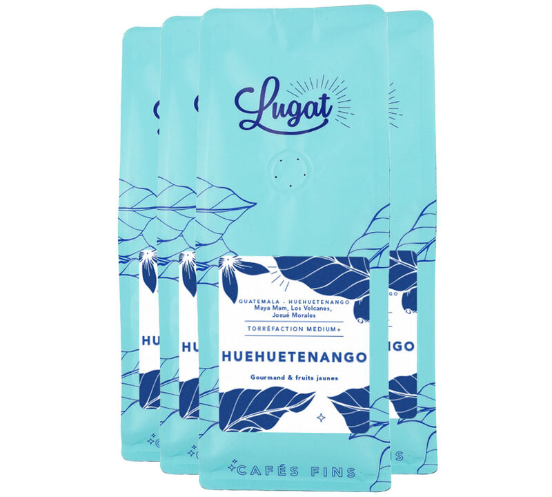 Lugat - Caff&egrave; in grani - Huehuetenango | Guatemala - 4x250 g image number 0
