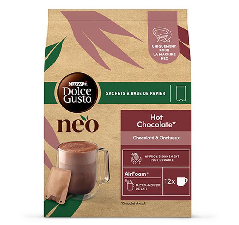 12 cialde Nescafe* Dolce Gusto* NEO Hot Chocolate image number 1