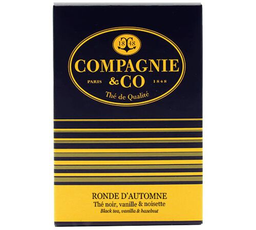 Compagnie Coloniale Autumnal Blend Flavoured Black Tea - 25 tea bags