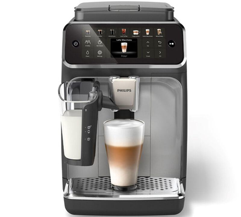 Expresso Broyeur PHILIPS SilentBrew EP4446/70 LatteGo Silver image number 6