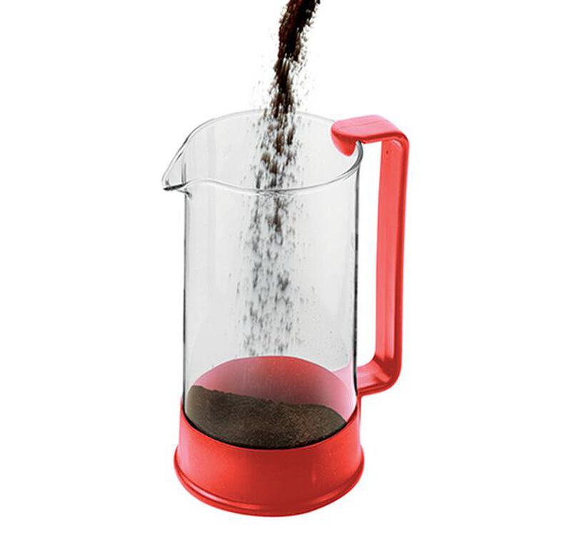 Bodum Brazil 3-cup French Press in Red - 350ml image number 1