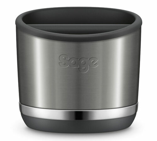 The Knock Box&trade; 10 - Black Stainless Steel - Sage