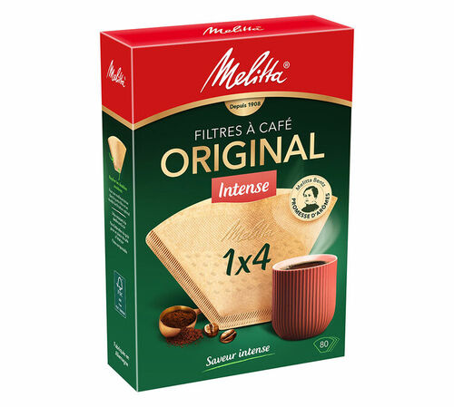 Filtri per caff&egrave; - MELITTA - 1x4 Gourmet Intense x80