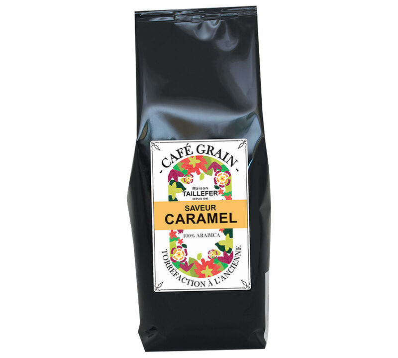 Maison Taillefer Caramel Flavoured Coffee Beans - 900g image number 0