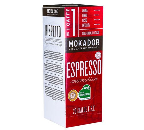 Mokador Castellari ESE pods x 80 - Discovery coffee pack image number 2