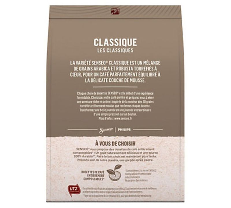 Senseo Classic Coffee Pods x 400 image number 1