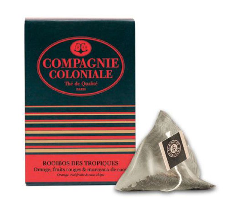 Roo&iuml;bos des Tropiques - 25 pyramid bags - Compagnie Coloniale image number 0