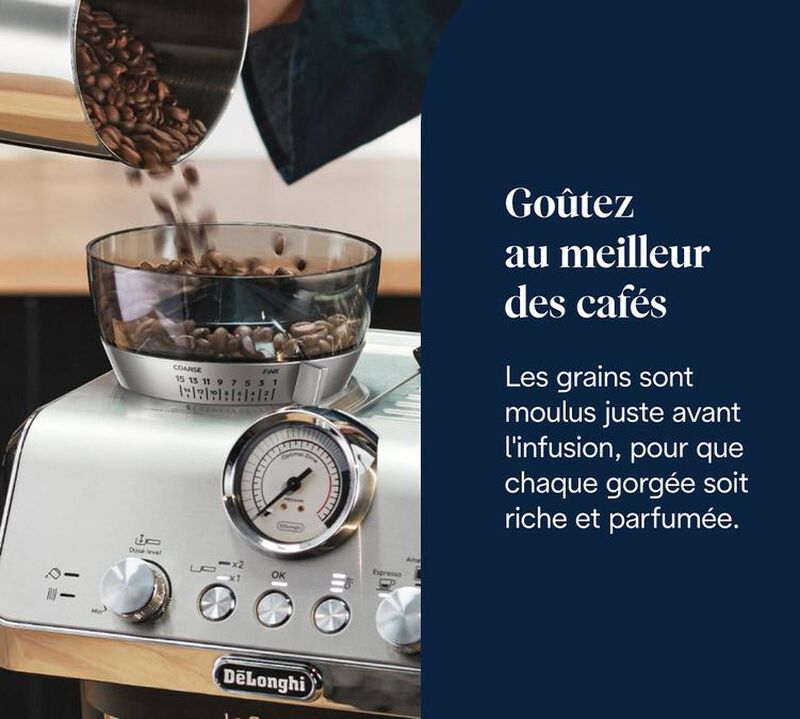 DeLonghi EC9155.MB La Specialista Arte Metal Black + Kit Barista image number 11