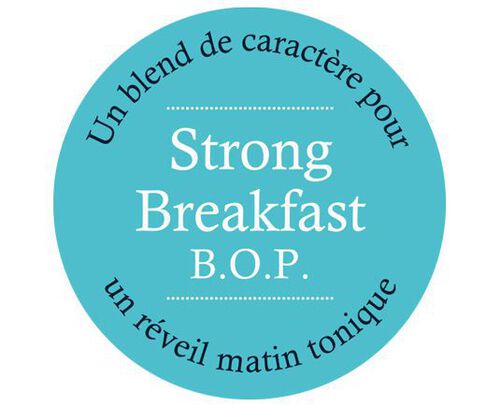 Strong Breakfast B.O.P. loose leaf black tea - 100g - Comptoir Fran&ccedil;ais du Th&eacute; image number 1