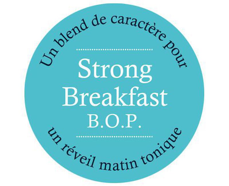 Strong Breakfast B.O.P. loose leaf black tea - 100g - Comptoir Fran&ccedil;ais du Th&eacute; image number 1