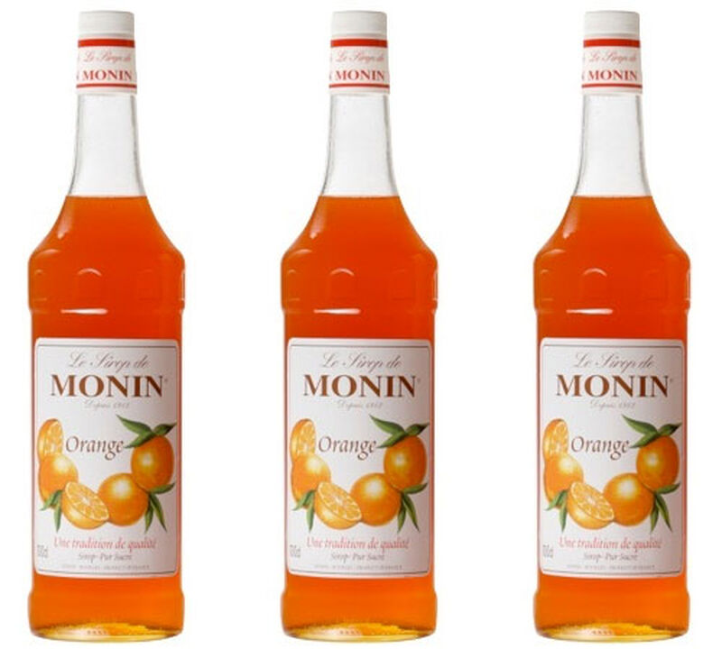Lot de 3 Sirops Orange 3 x 1L - MONIN image number 0