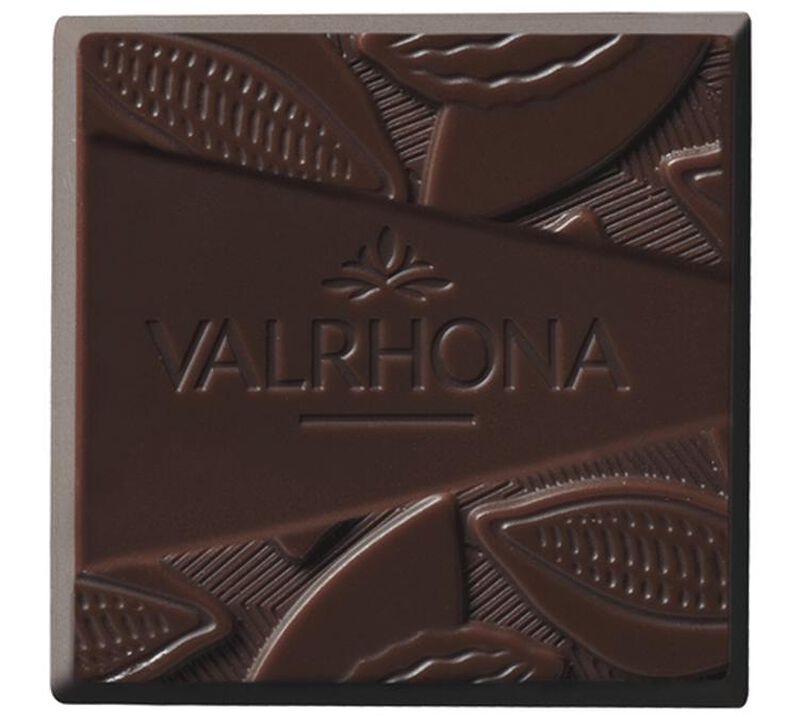 Carr&eacute;s de Chocolat Noir Guanaja - 1000 g - VALRHONA image number 1