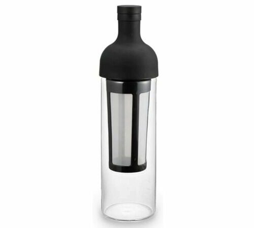 HARIO - Bottiglia con filtro per cold brew Nera 700 ml