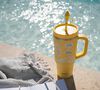 Embout pour paille glace jaune citron - Pour travel cup - QWETCH image number 2