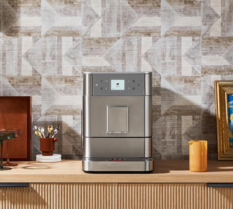 KitchenAid - Kaffeevollautomat KF6 5KES8556 - Edelstahl image number 1
