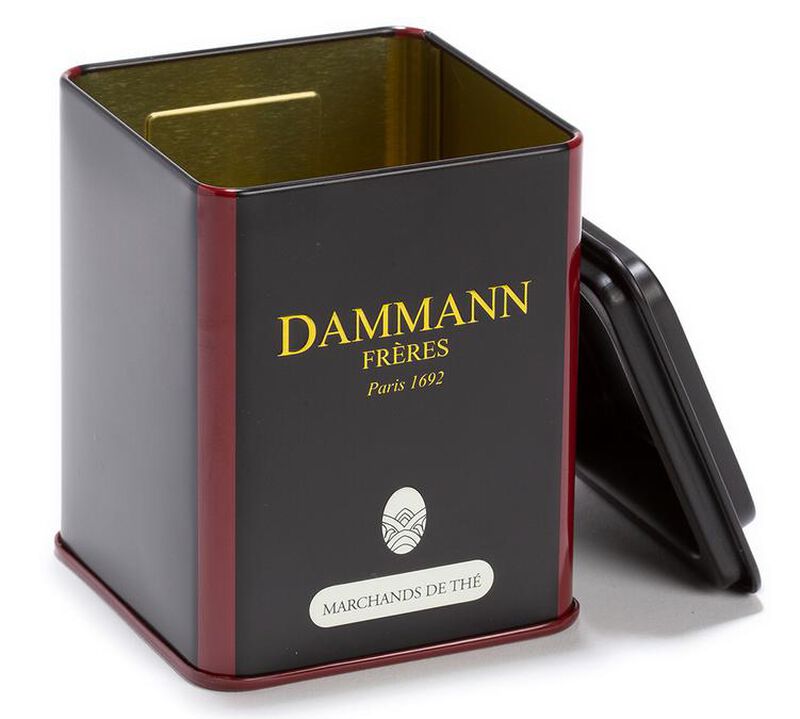 Bo&icirc;te &agrave; th&eacute; - Marchands de th&eacute; 100g - DAMMANN FR&Egrave;RES image number 0