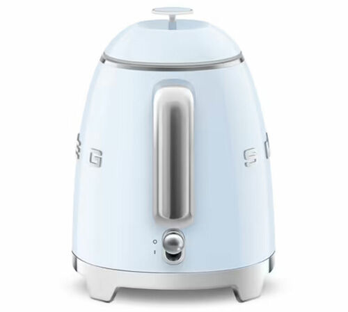 Set Petit-D&eacute;jeuner Grille-Pain TSF01PBEU et Bouilloire KLF05PBEU Bleu Azur - SMEG image number 2