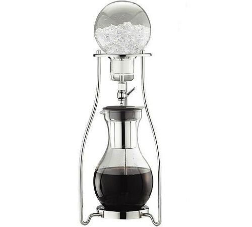 Tiamo Cold Brew Coffee Maker Cold Water Dripper S/S - 10 Cups