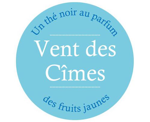 Black Tea Vent des C&icirc;mes 100g Loose Leaf - Comptoir Fran&ccedil;ais du Th&eacute; image number 1