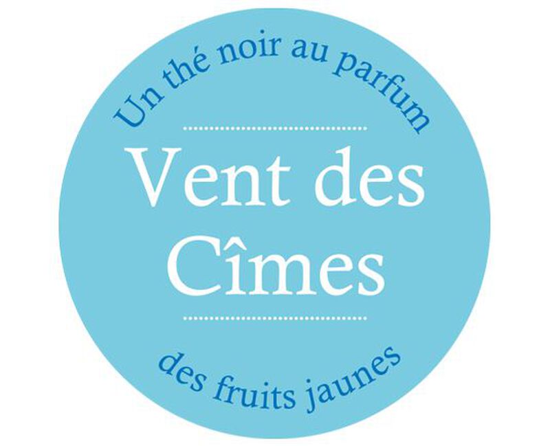 Black Tea Vent des C&icirc;mes 100g Loose Leaf - Comptoir Fran&ccedil;ais du Th&eacute; image number 1