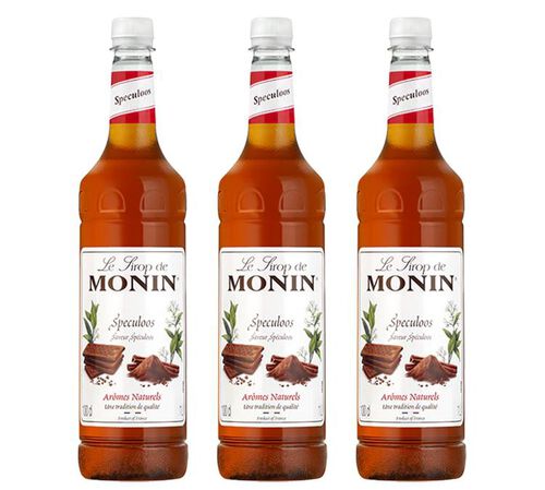 Sirop saveur Speculoos Bouteille plastique 3 x 1L - MONIN