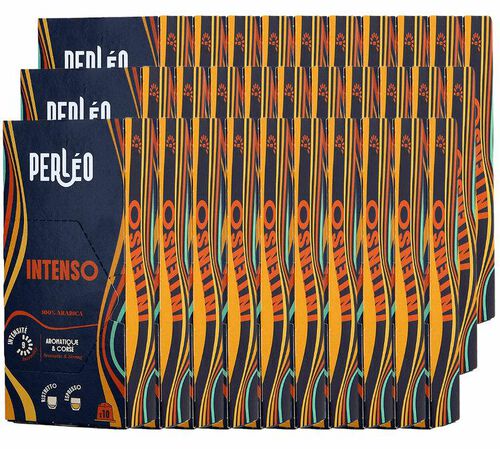 300 capsules compatibles Nespresso* Original Intenso - PERLEO