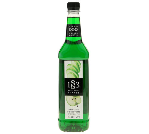 Sirop 1883 Routin Pomme Verte - Bouteille Plastique - 1L