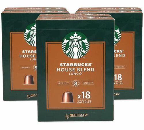 108 capsules compatibles Nespresso* Original House Blend- STARBUCKS
