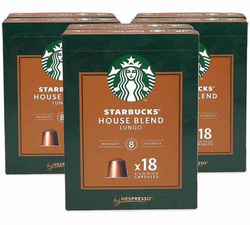108 capsules compatibles Nespresso* Original House Blend- STARBUCKS image number 0