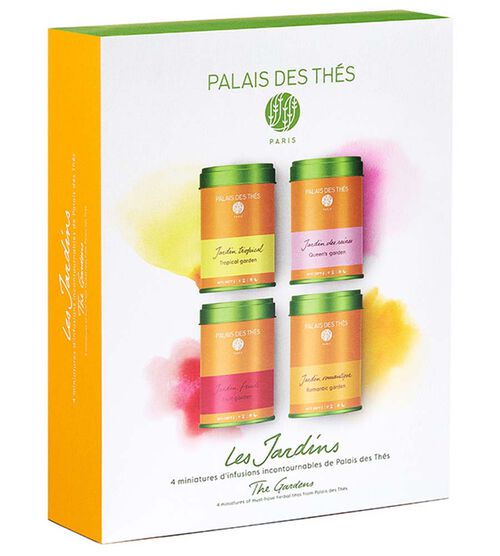 Palais des Th&eacute;s - Assortimento di 4 Tisane "Promenades dans les jardins"