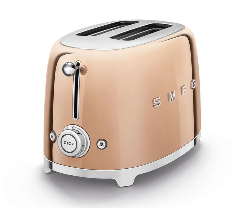 Grille-pain 2 tranches TSF01RGEU Cuivre - SMEG image number 1