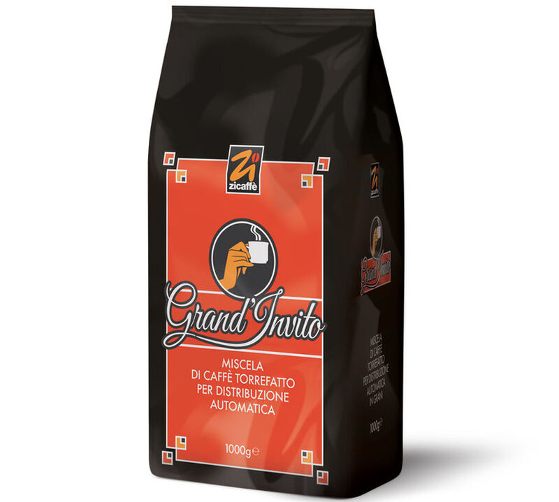 Zicaff&egrave; Grand'Invito Coffee Beans 1kg image number 0