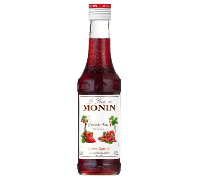 Sirop Fraise des Bois Monin - 25cl image number 0