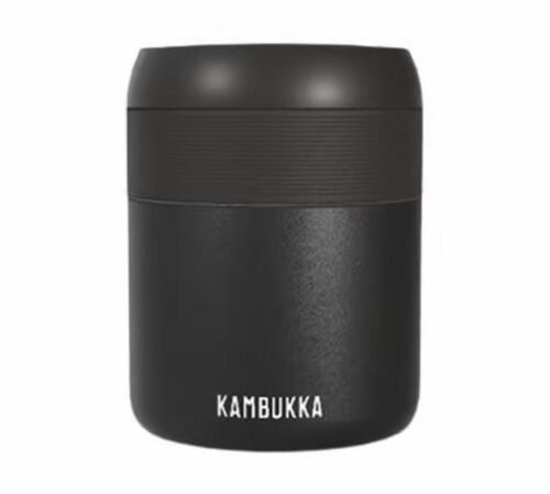 Lunchbox isotherme BORA Matte Black 60 cl - KAMBUKKA