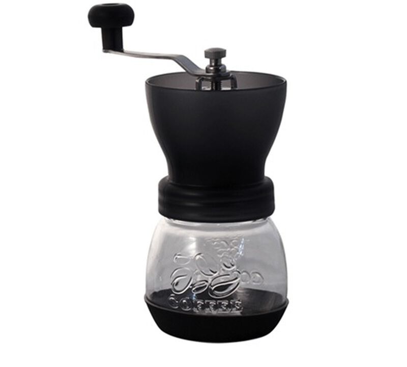 Tiamo Fat coffee grinder in black image number 0