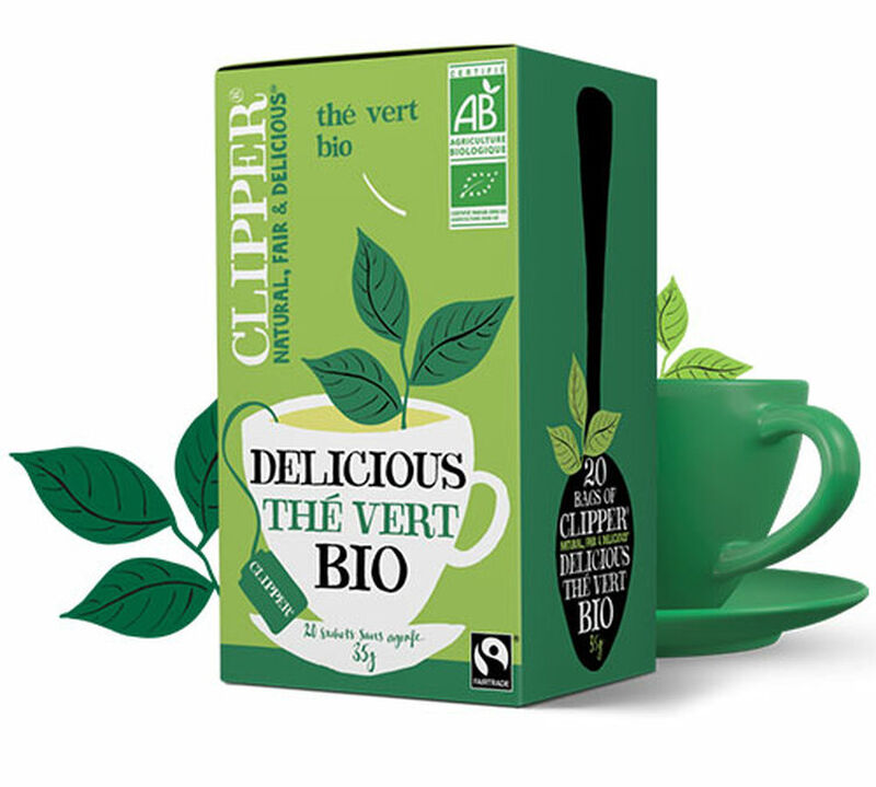 Clipper Organic Delicious Green Tea x 25 Tea Bags image number 1