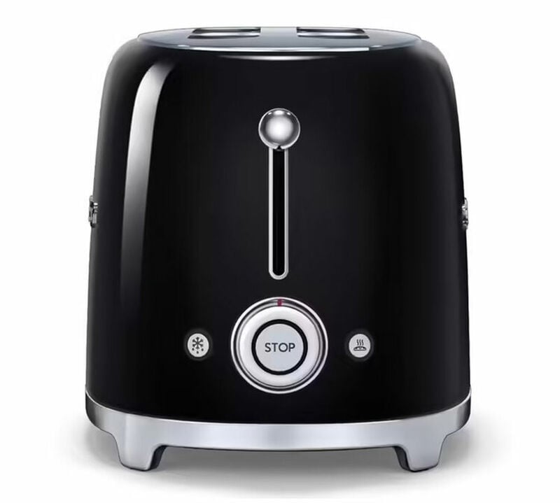 Set Petit-D&eacute;jeuner Grille-Pain TSF02BLEU et Bouilloire KLF05BLEU Noir - SMEG image number 2