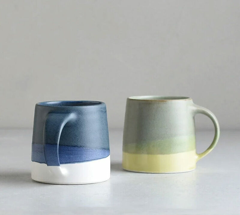 Kinto Mug SCS-03 White x Navy - 320ml image number 3
