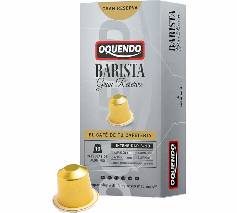 10 Capsules compatibles Nespresso* Original Barista Gran Reserva - OQUENDO image number 1