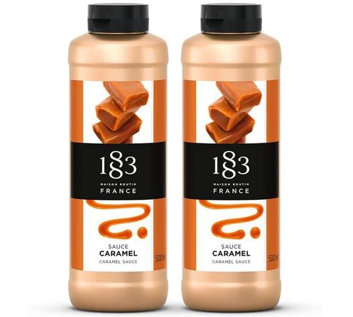 Sauce Topping caramel 2x500 ml - 1883 ROUTIN