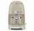 Cafeti&egrave;re filtre programmable SMEG Beige lin mat DCF02MLMEU image
